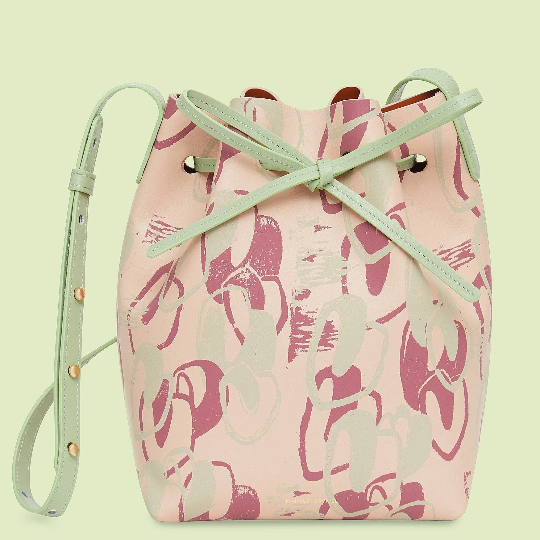 Mini Bucket Bag - Rosa Summer Print