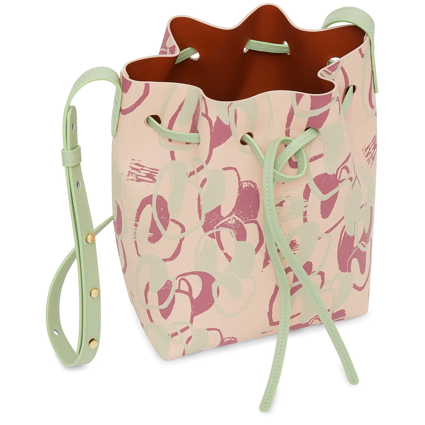 Mini Bucket Bag - Rosa Summer Print