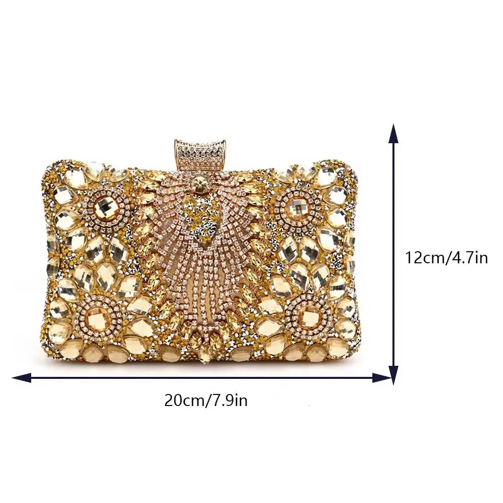 MOJOYCE Marvelous Multi-Choice Bling Clutch Bag