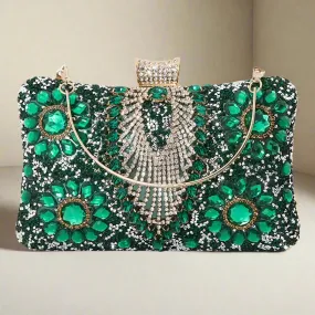 MOJOYCE Marvelous Multi-Choice Bling Clutch Bag