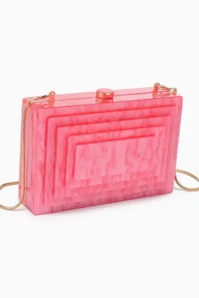 Molly Evening Bag - Pink