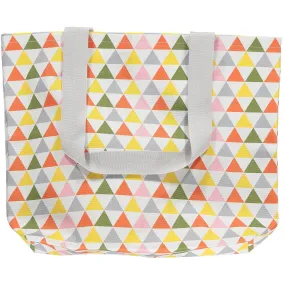 Multi Colour Triangle Print Tote Bag