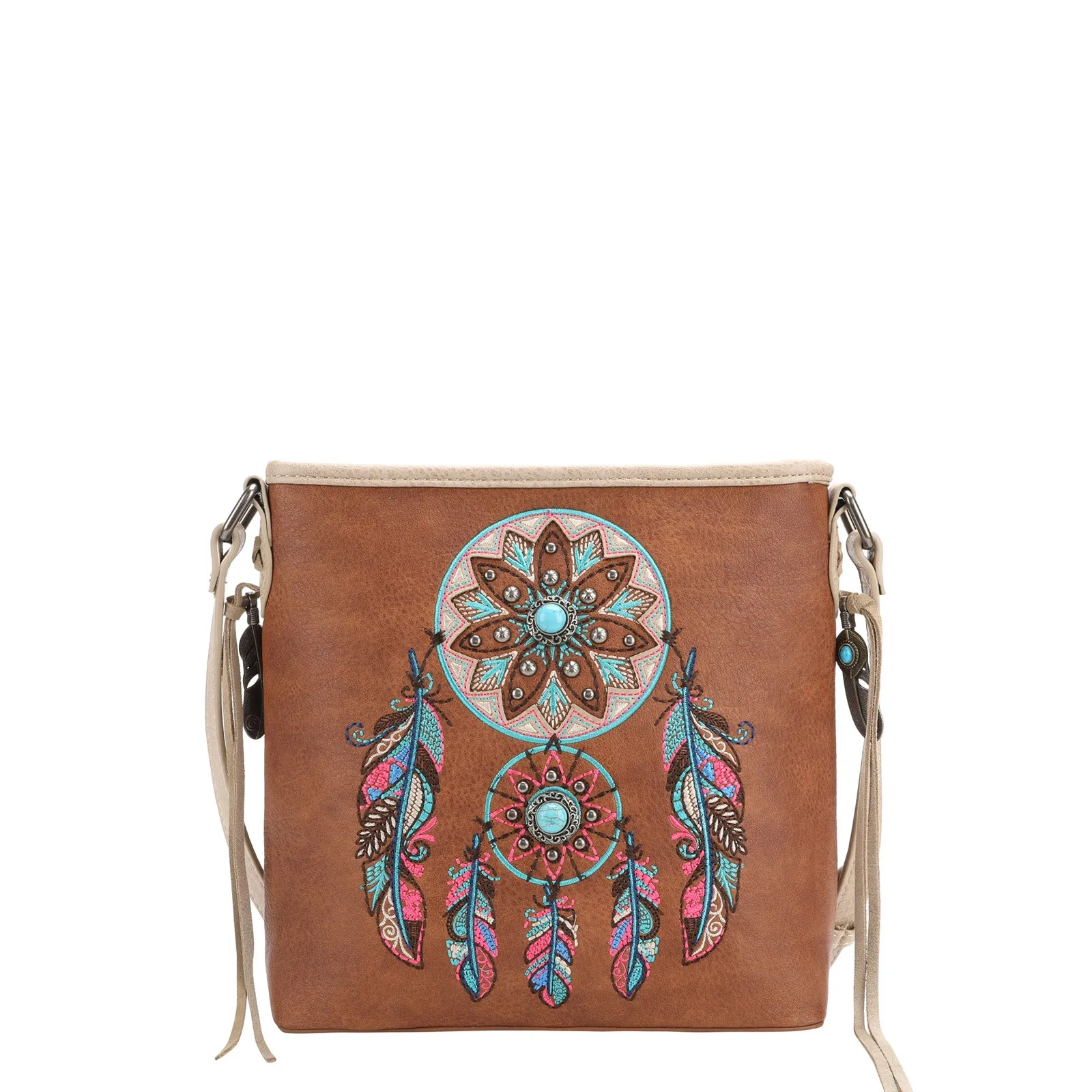 MW1241G-9360  Montana West Dream Catcher Collection Concealed Carry Crossbody