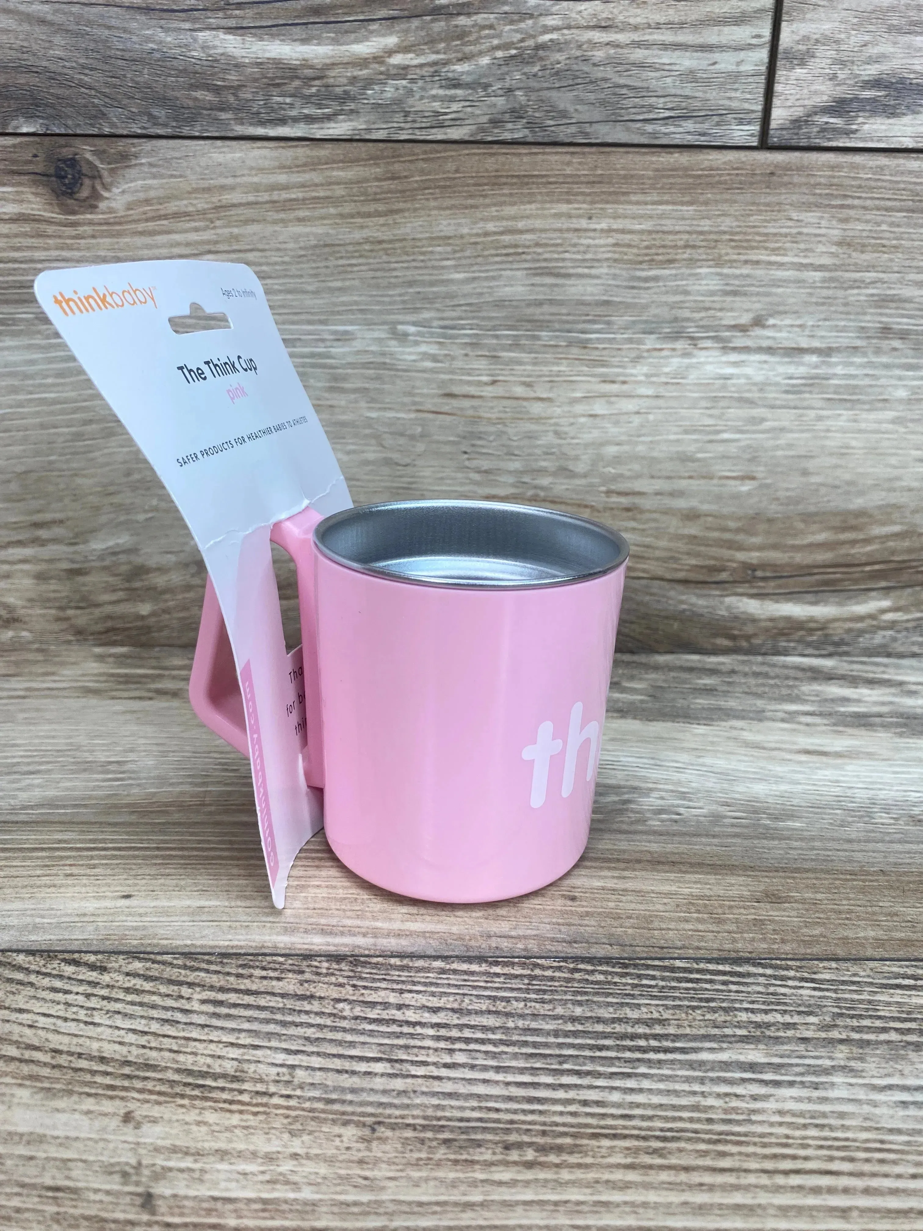 NEW Thinkbaby Think Cup Pink 7oz