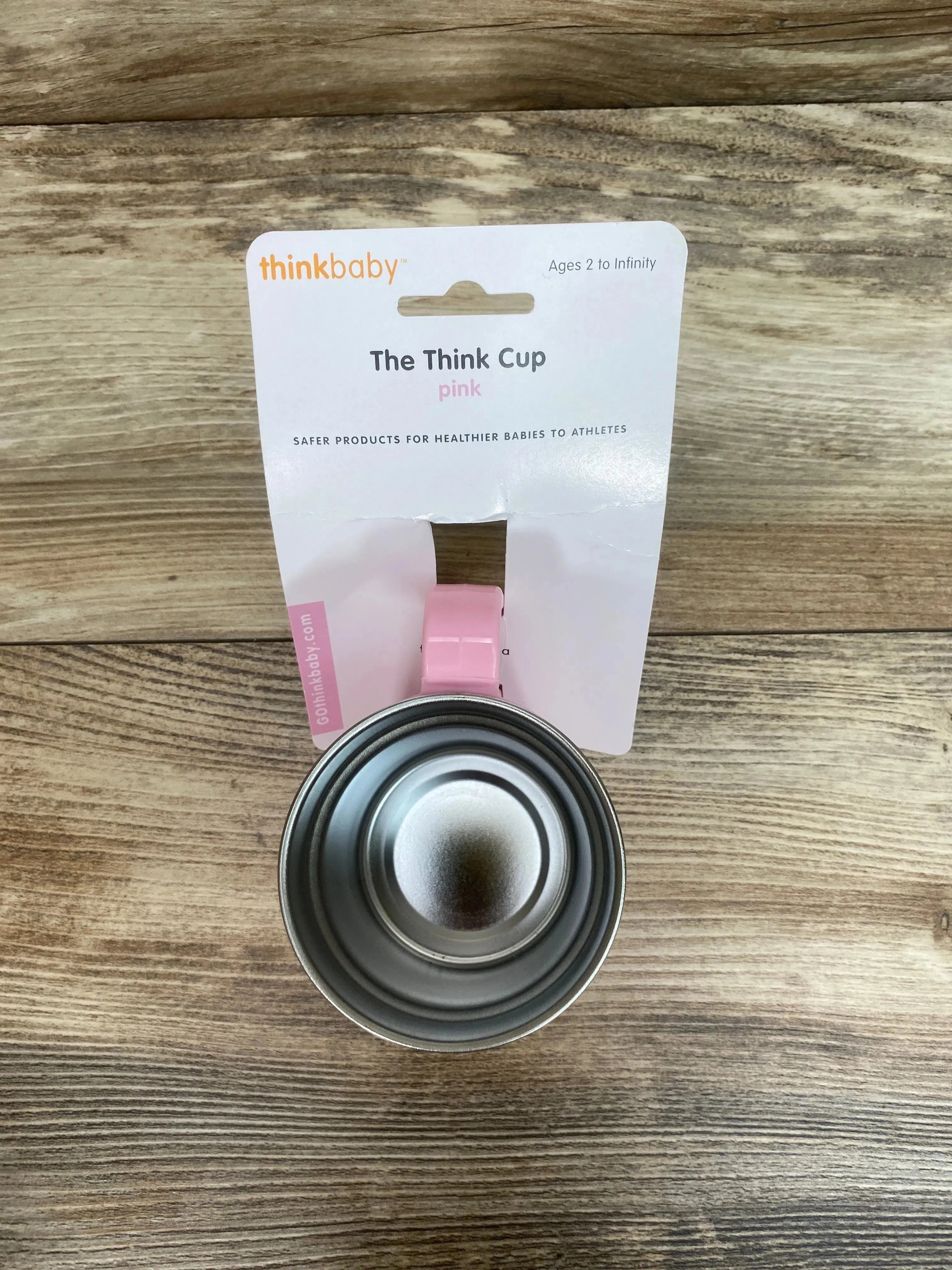 NEW Thinkbaby Think Cup Pink 7oz