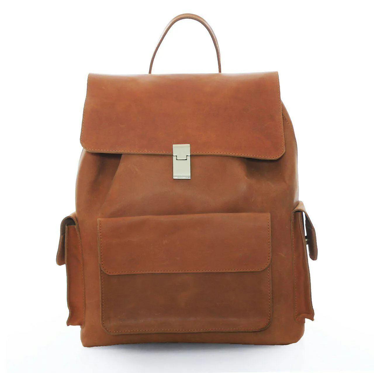 NICKI BACKPACK: RUST BROWN