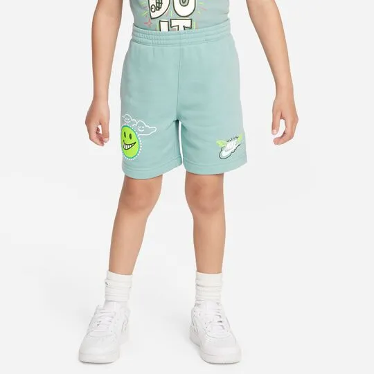 NIKE SPORTSWEAR "ART OF PLAY"FRENCH TERRY SHORTS_ PRESCHOOL