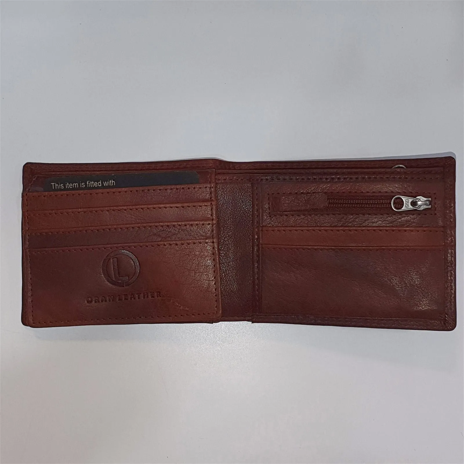 Oran Lagos Mens Leather Wallet BK-115