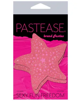 Pastease Bubble Gum Pink Glitter Starfish O-s