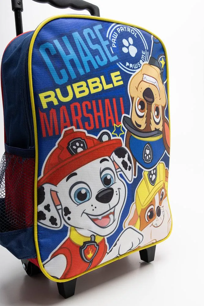 Paw Patrol Trolley Bag Blue & Red