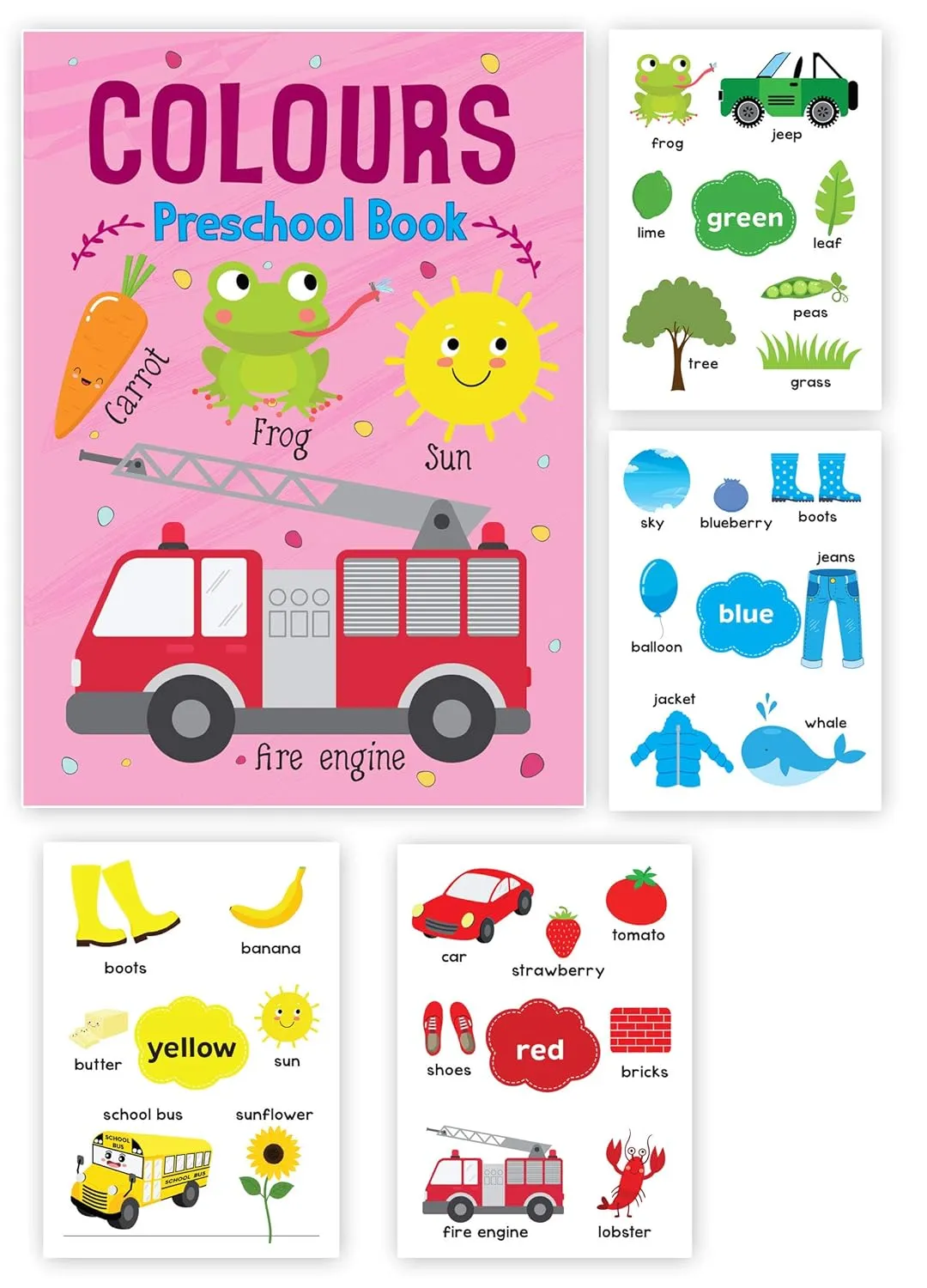 Pegasus My First Learning Preschool Bag - Set of 10 Exciting Preschool Books