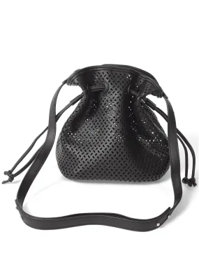 Perforated Handbag - Black