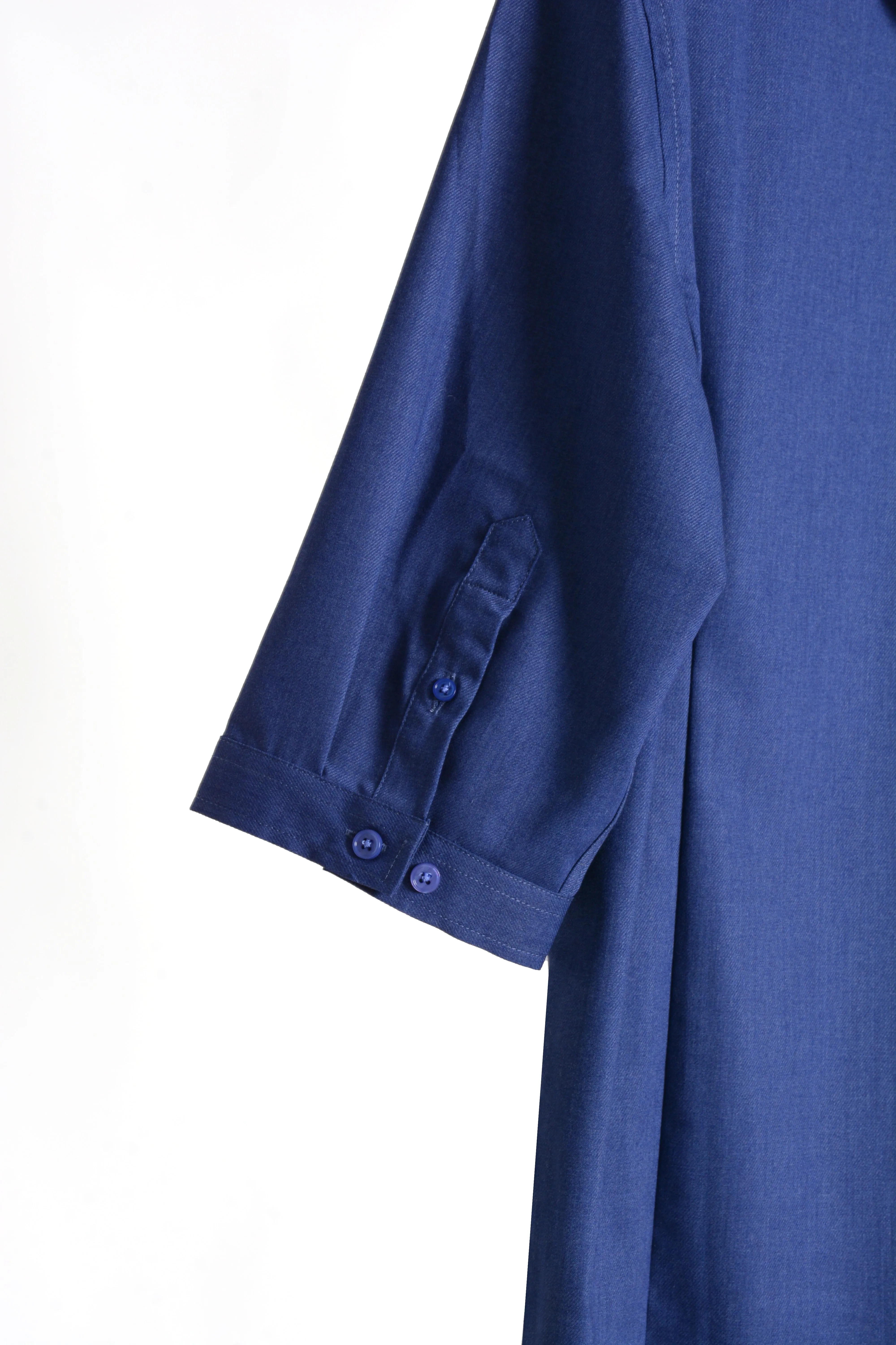 Plain 3/4-sleeve shirt 1076