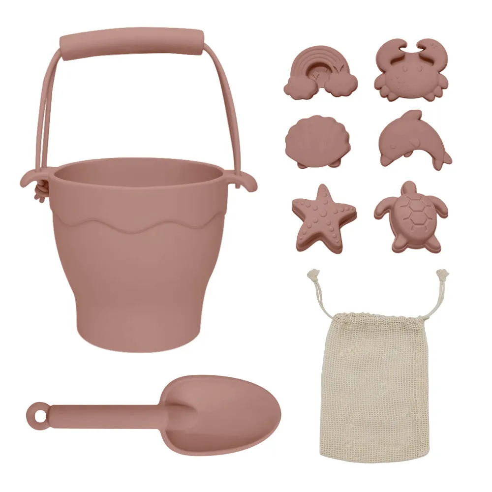 Playground Silicone 8pc Bucket   Spade Set