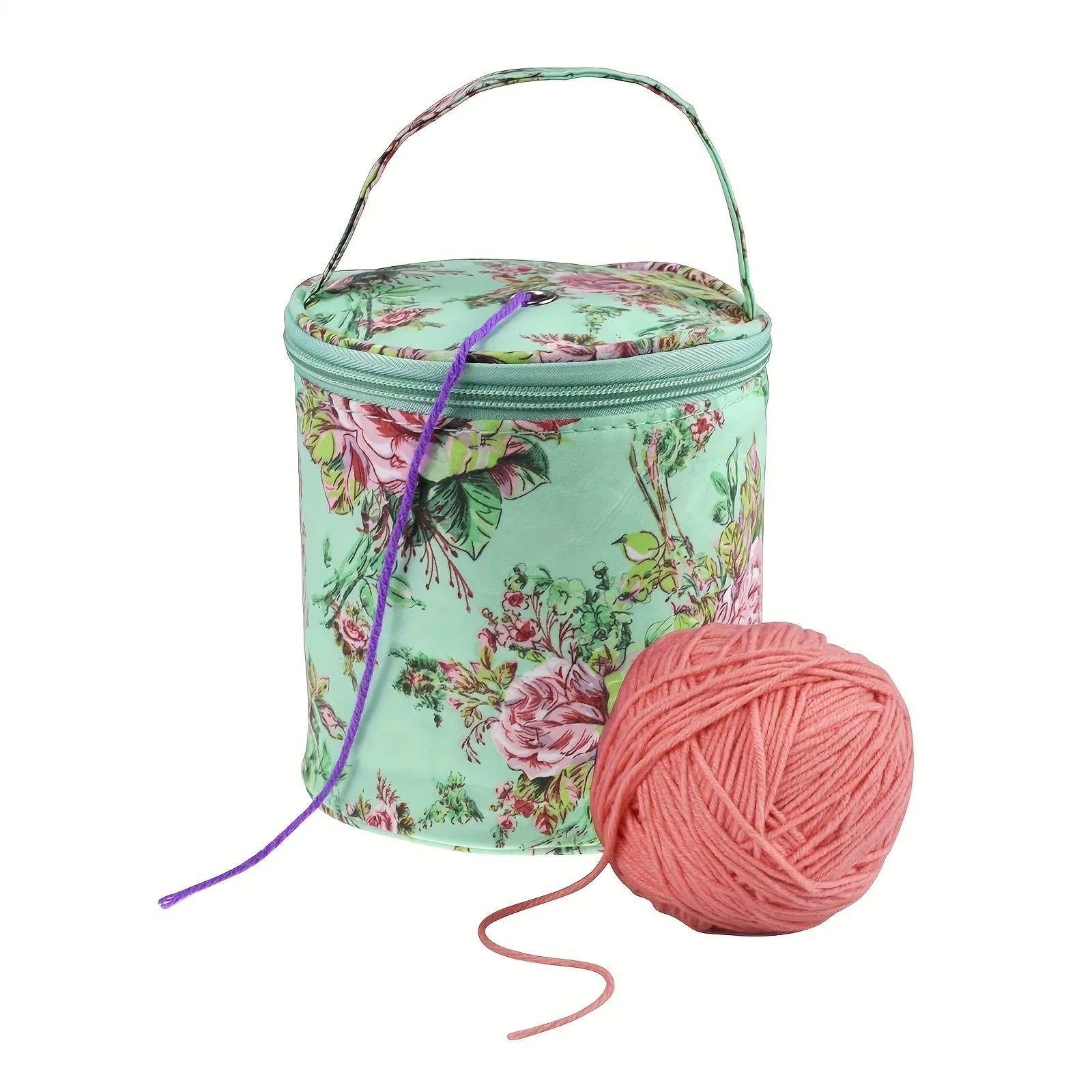 Portable Waterproof Yarn Storage Bag for Knitting Tools 7 Styles