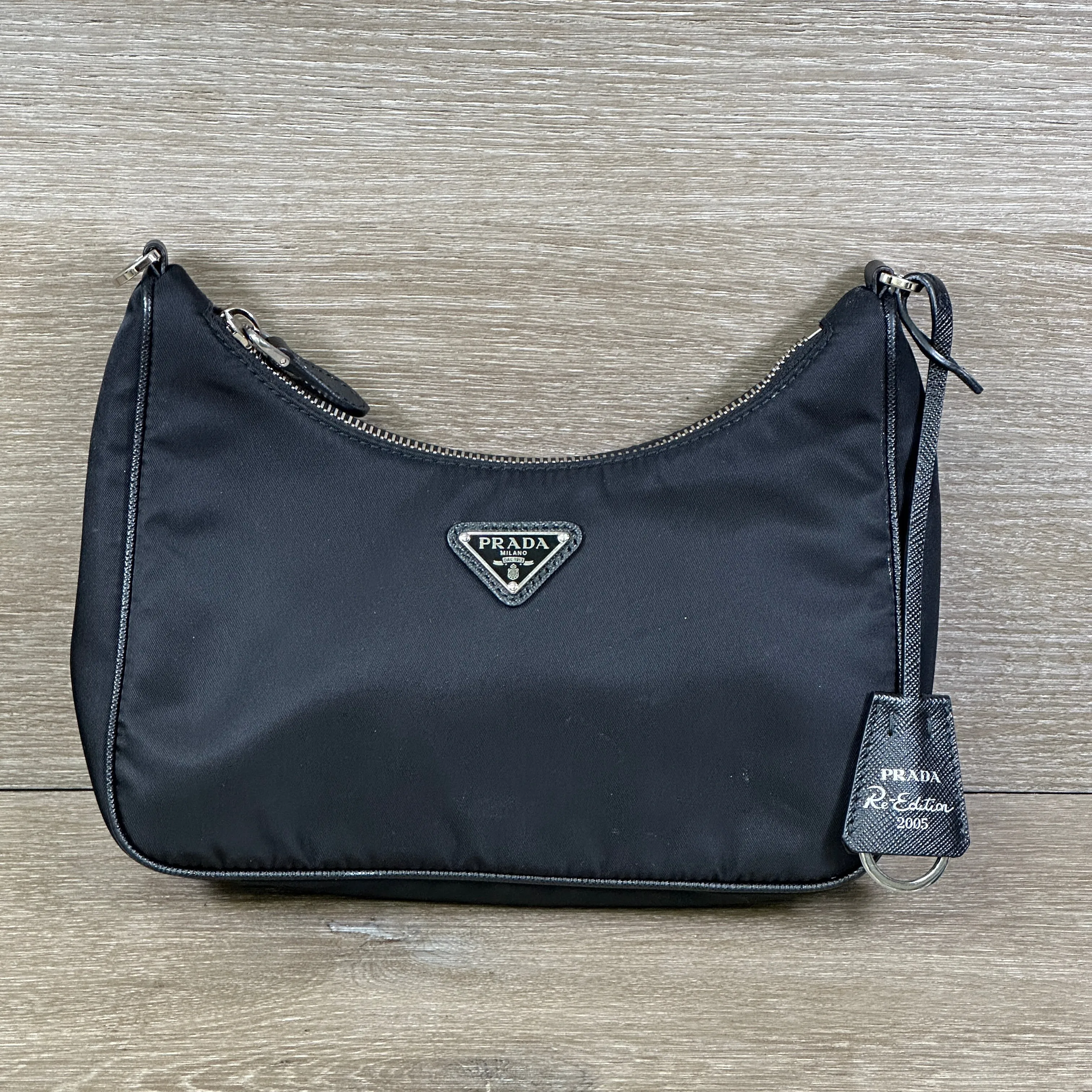 Prada Nylon Re-Edition Nylon Crossbody Bag