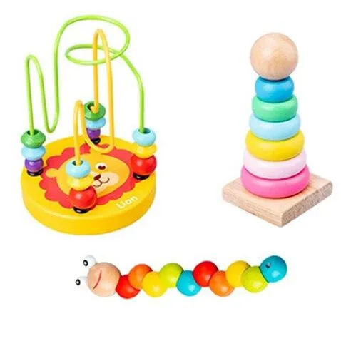 Preschool Educational Toys Wooden Toys  Early Learning Baby Birthday Christmas New Year Gift Toys for Children GYH