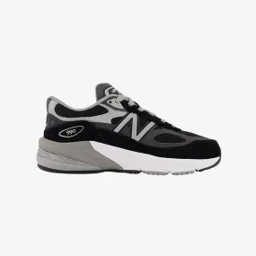 preschool new balance fuelcell 990v6 (black/white)