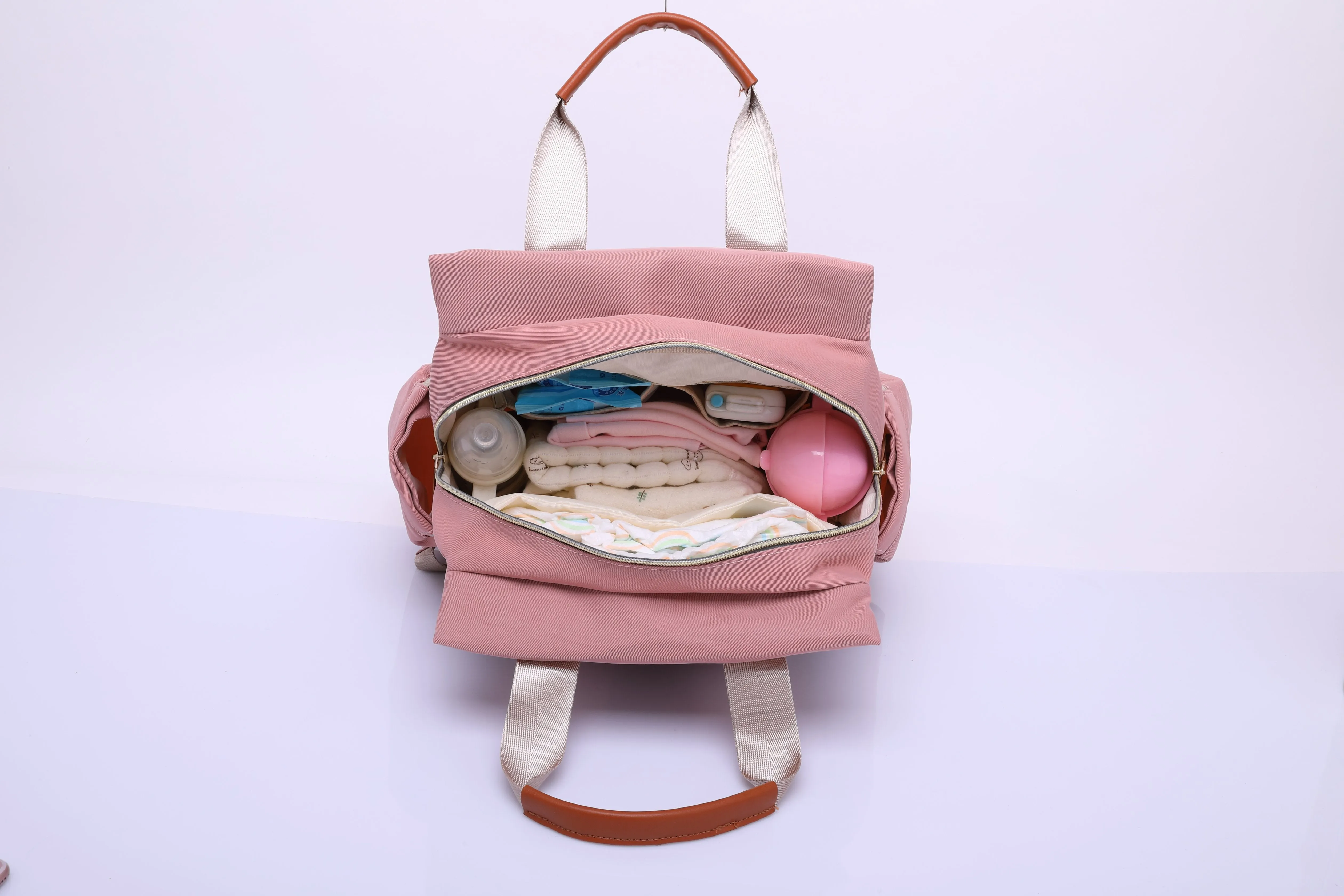 Pretty in Pink Diaper Bag Pack