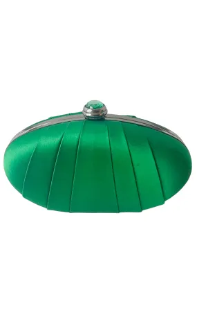 RENT Emerald Green Clutch Bag