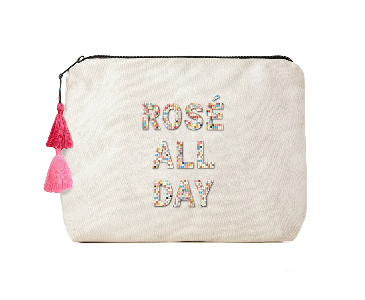 Rosé All Day - Confetti Bikini Clutch