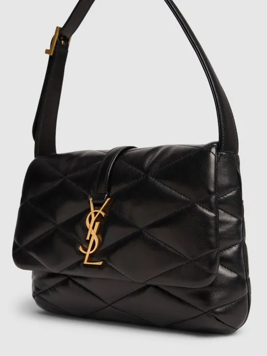 Saint Laurent   Le 57 leather matelassé hobo bag 