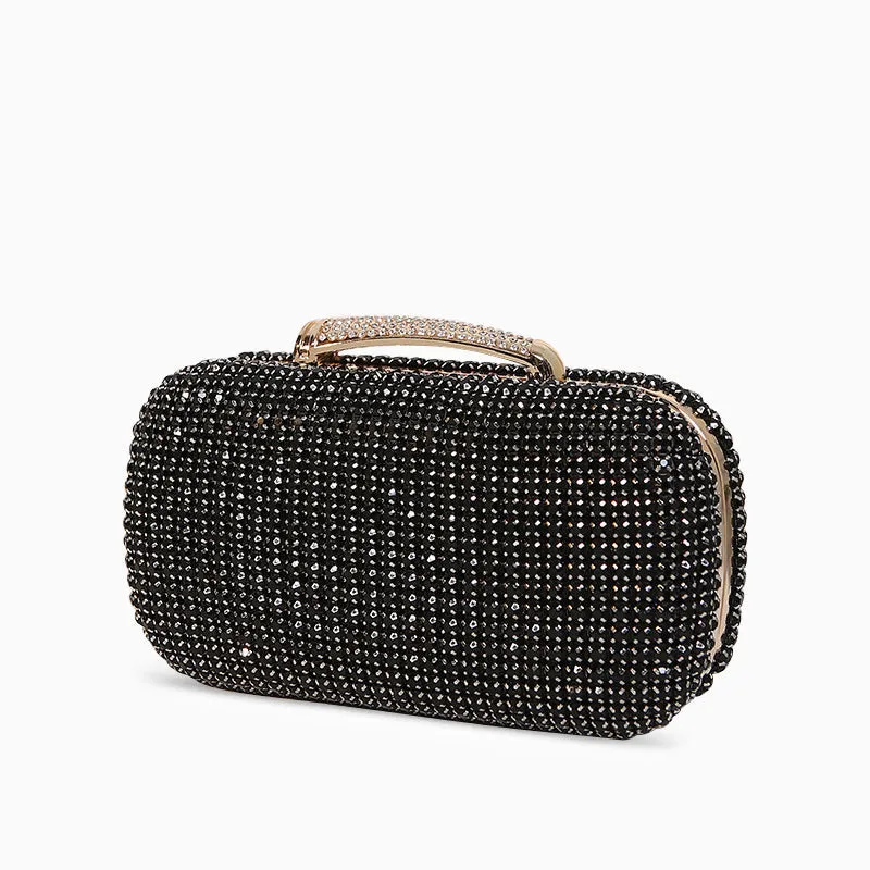 Sara Diamond Encrusted Clutch Bag