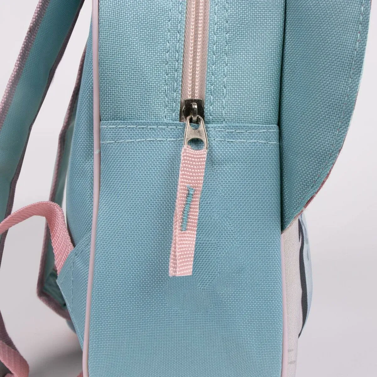 School Bag Stitch Light Blue 22 x 27 x 10 cm