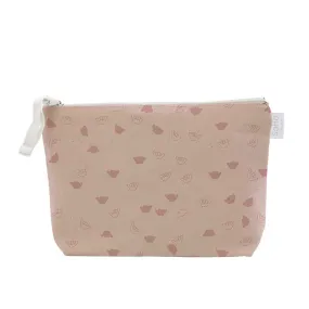 Shaka Pale Pink Cosmetic Bag, Large