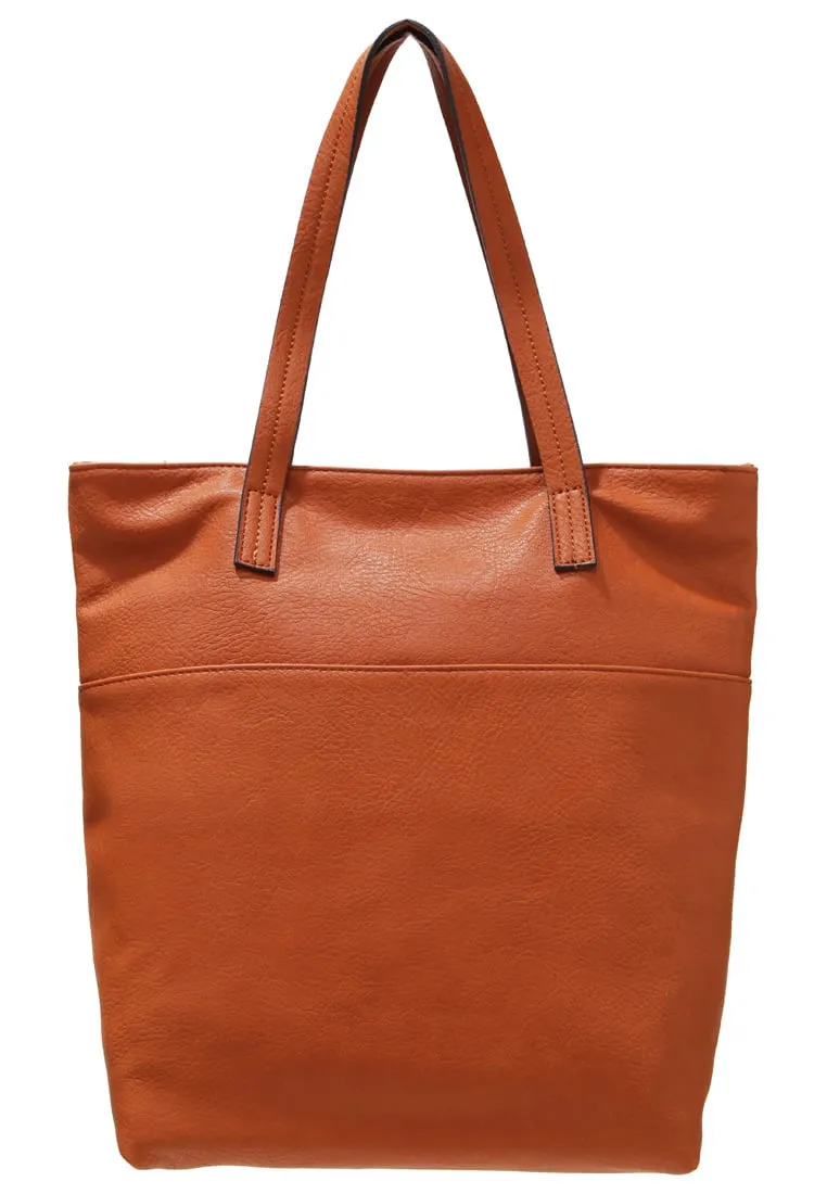 Shopping Bag  cognac blue