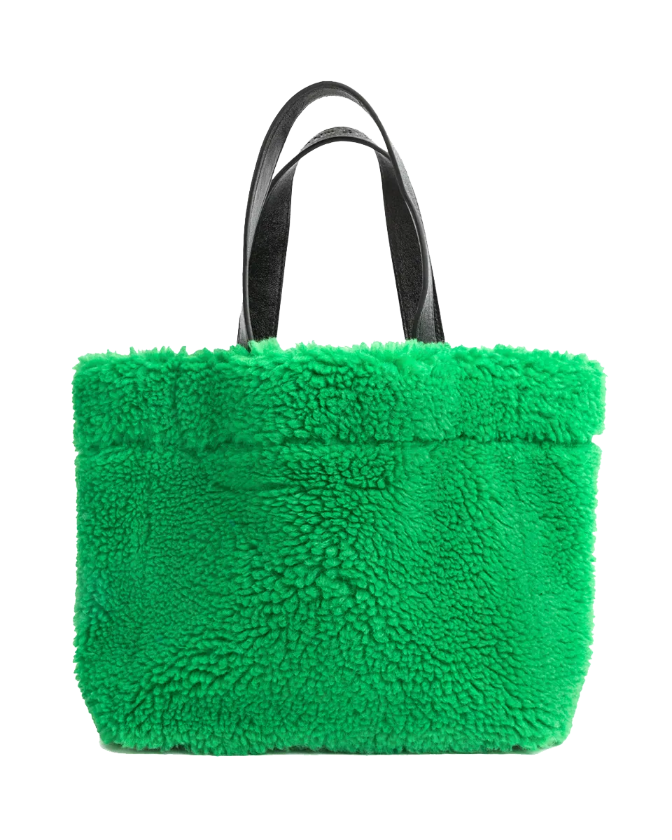 Shopping Bag Small Bright Green Os