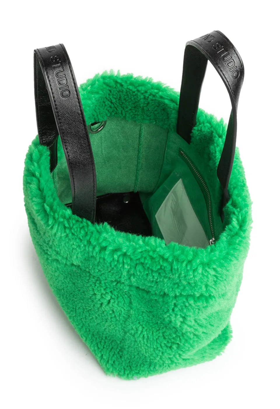 Shopping Bag Small Bright Green Os