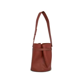 Sigma Bucket Bag in Cognac