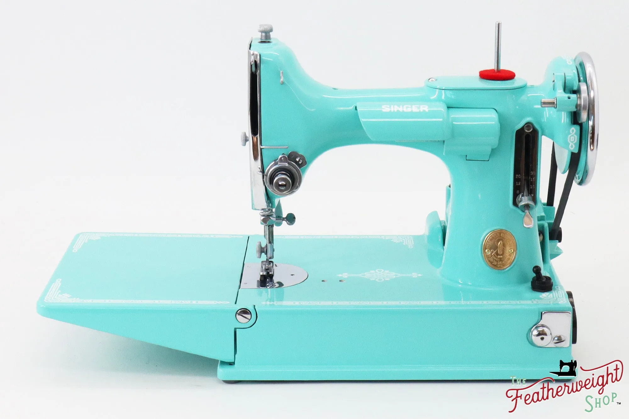 Singer Featherweight 221, AD7871** - Fully Restored in Tiffany Blue