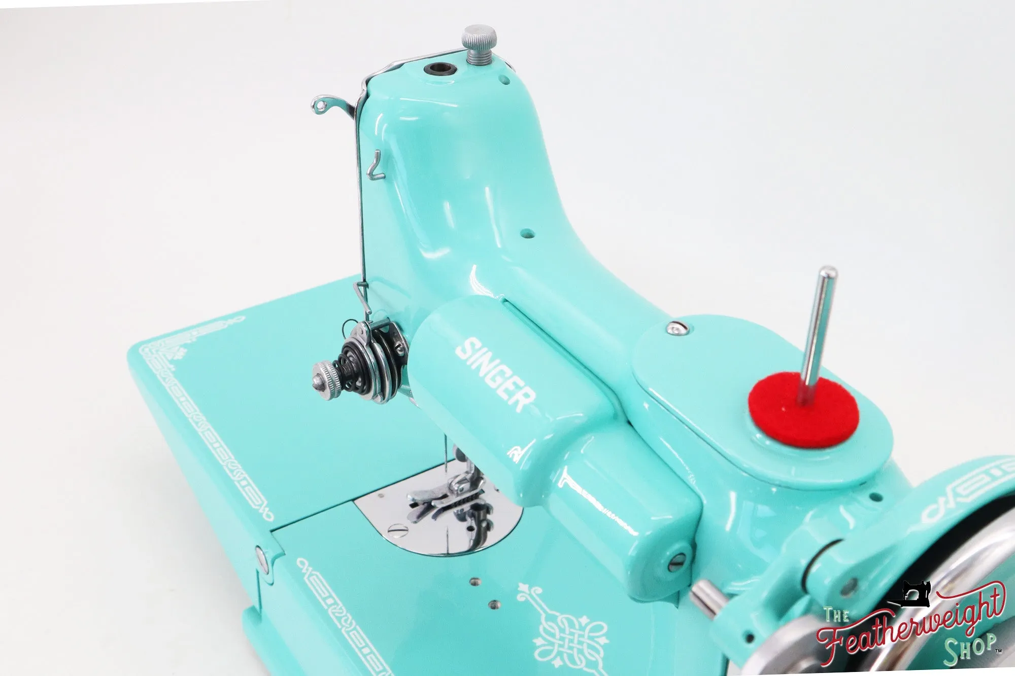 Singer Featherweight 221, AD7871** - Fully Restored in Tiffany Blue