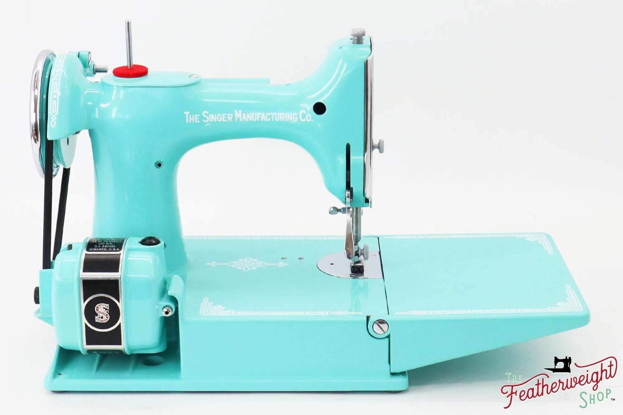 Singer Featherweight 221, AD7871** - Fully Restored in Tiffany Blue