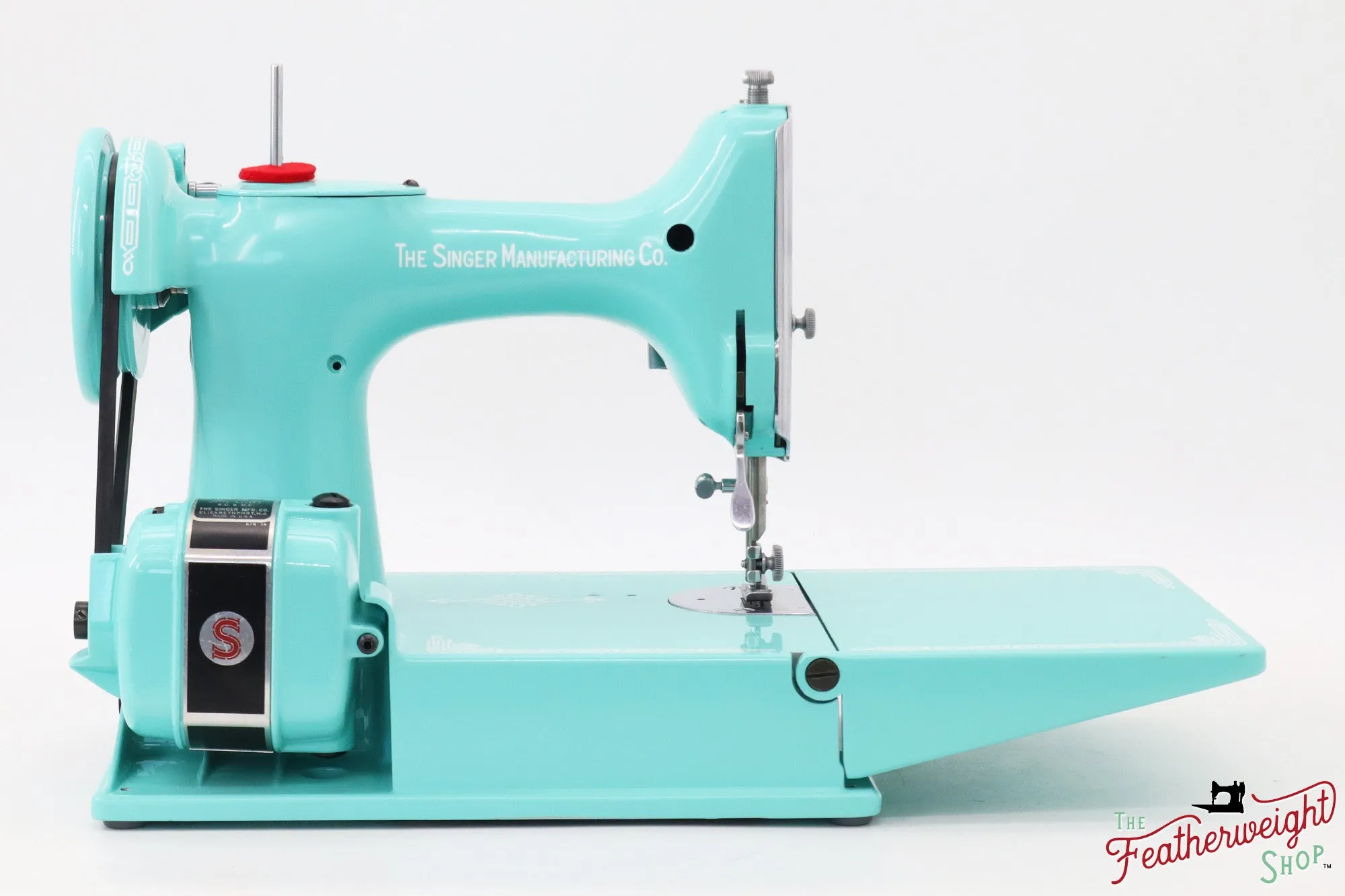 Singer Featherweight 221, AH431*** - Fully Restored in Tiffany Blue