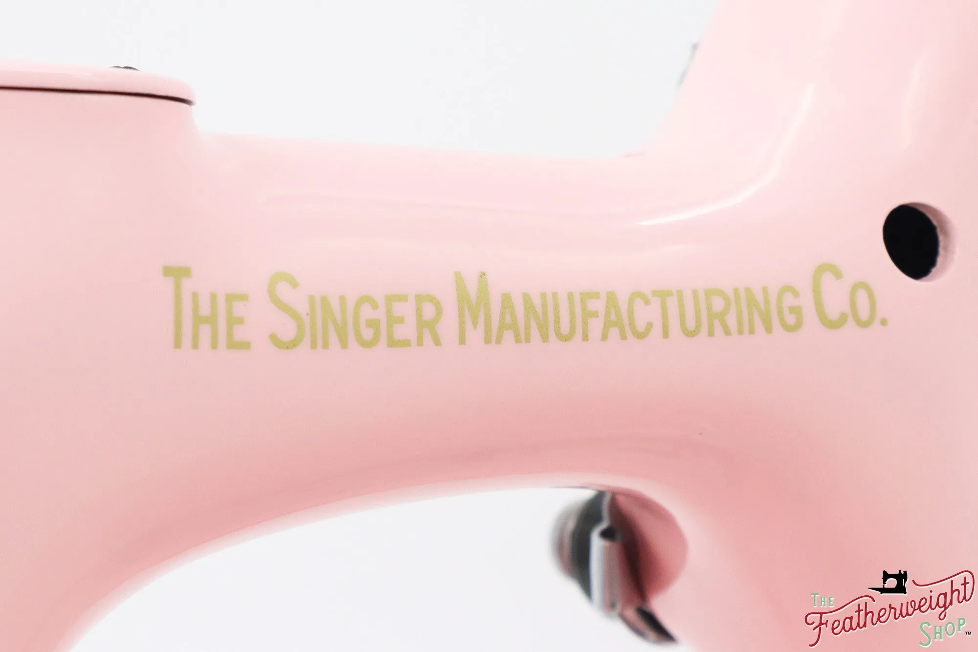 Singer Featherweight 221, AJ370*** - Fully Restored in Rosy Posy Pink