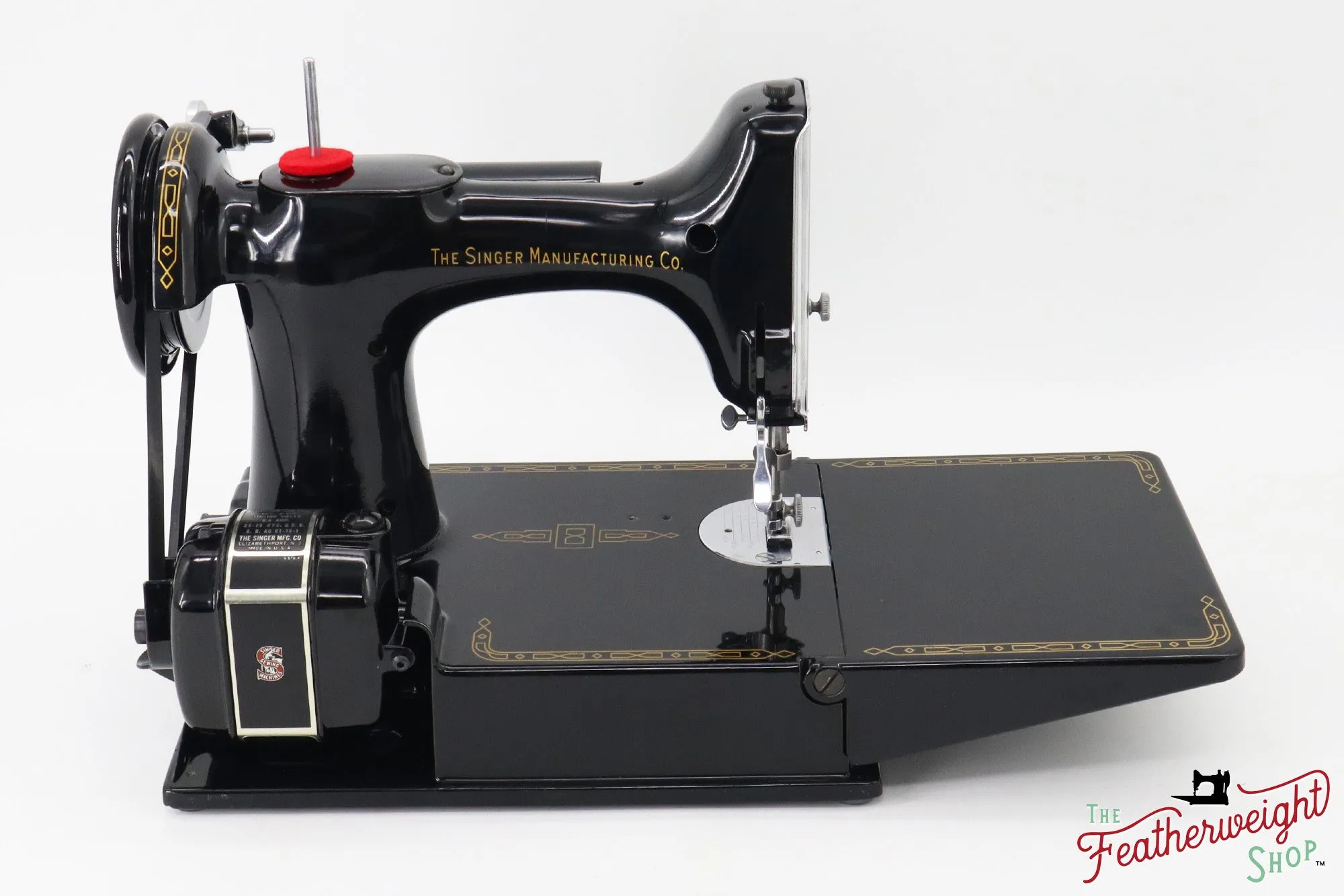 Singer Featherweight 221 Sewing Machine, AL735*** - 1954