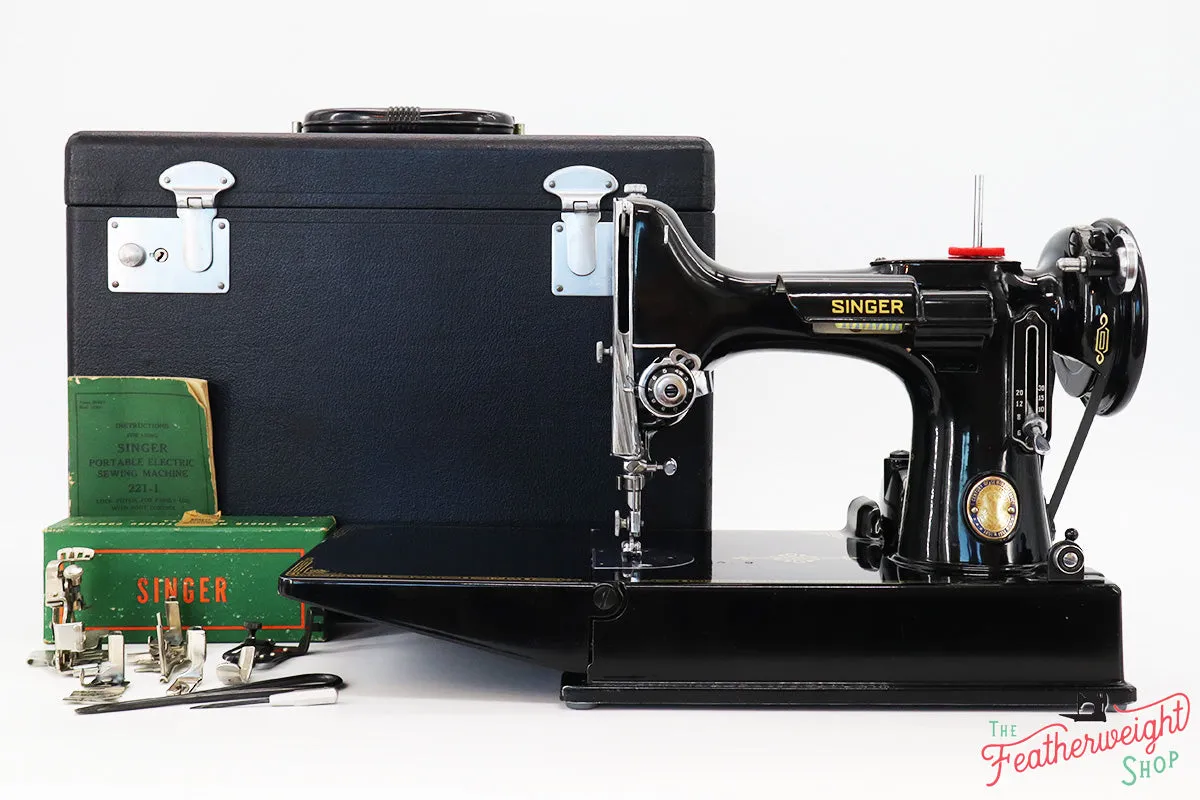 Singer Featherweight 221 Sewing Machine, Centennial: AJ904***