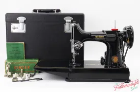 Singer Featherweight 221 Sewing Machine, Centennial: AK389***