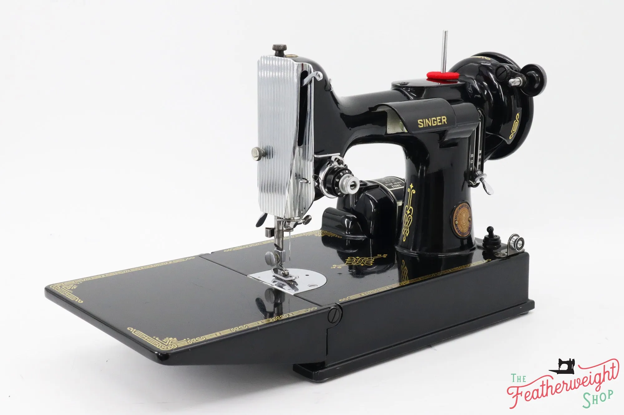 Singer Featherweight 221 Sewing Machine, Centennial: AK389***