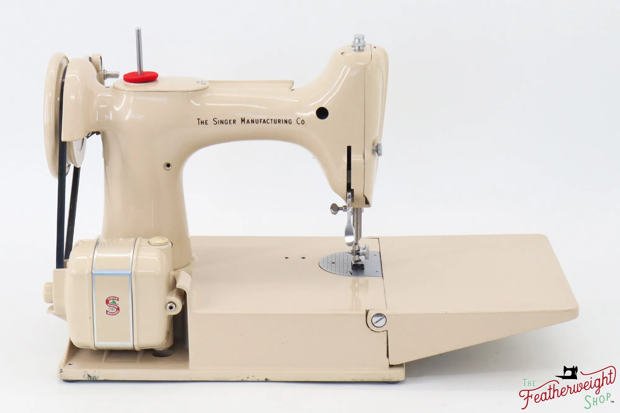 Singer Featherweight 221J Sewing Machine, Tan - JE1589**