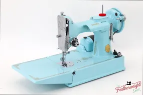 Singer Featherweight 221K - EF562*** - Fully Restored in Snowflake Blue