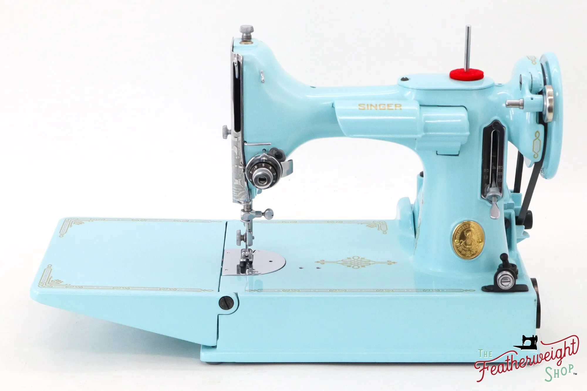 Singer Featherweight 221K - EF562*** - Fully Restored in Snowflake Blue