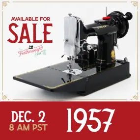 Singer Featherweight 221K Sewing Machine, 1957 - EM0176**