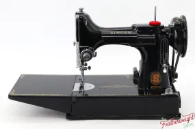 Singer Featherweight 221K Sewing Machine, RED "S" - ES174***