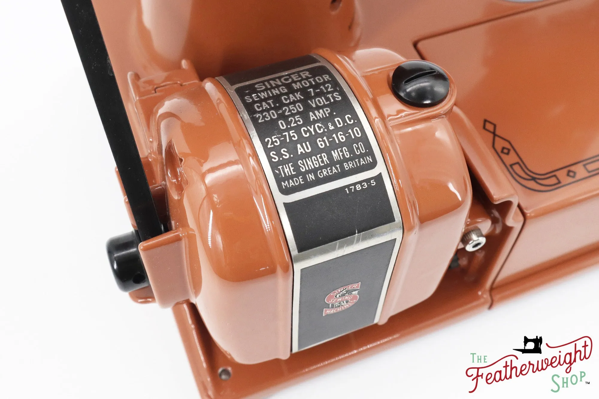 Singer Featherweight 222K - EJ6184** - Fully Restored in Pumpkin Spice