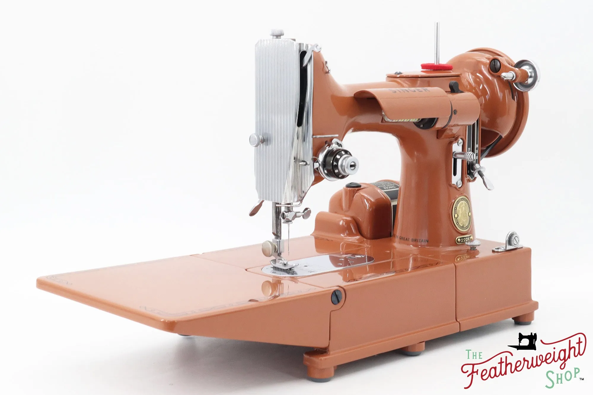 Singer Featherweight 222K - EJ6184** - Fully Restored in Pumpkin Spice