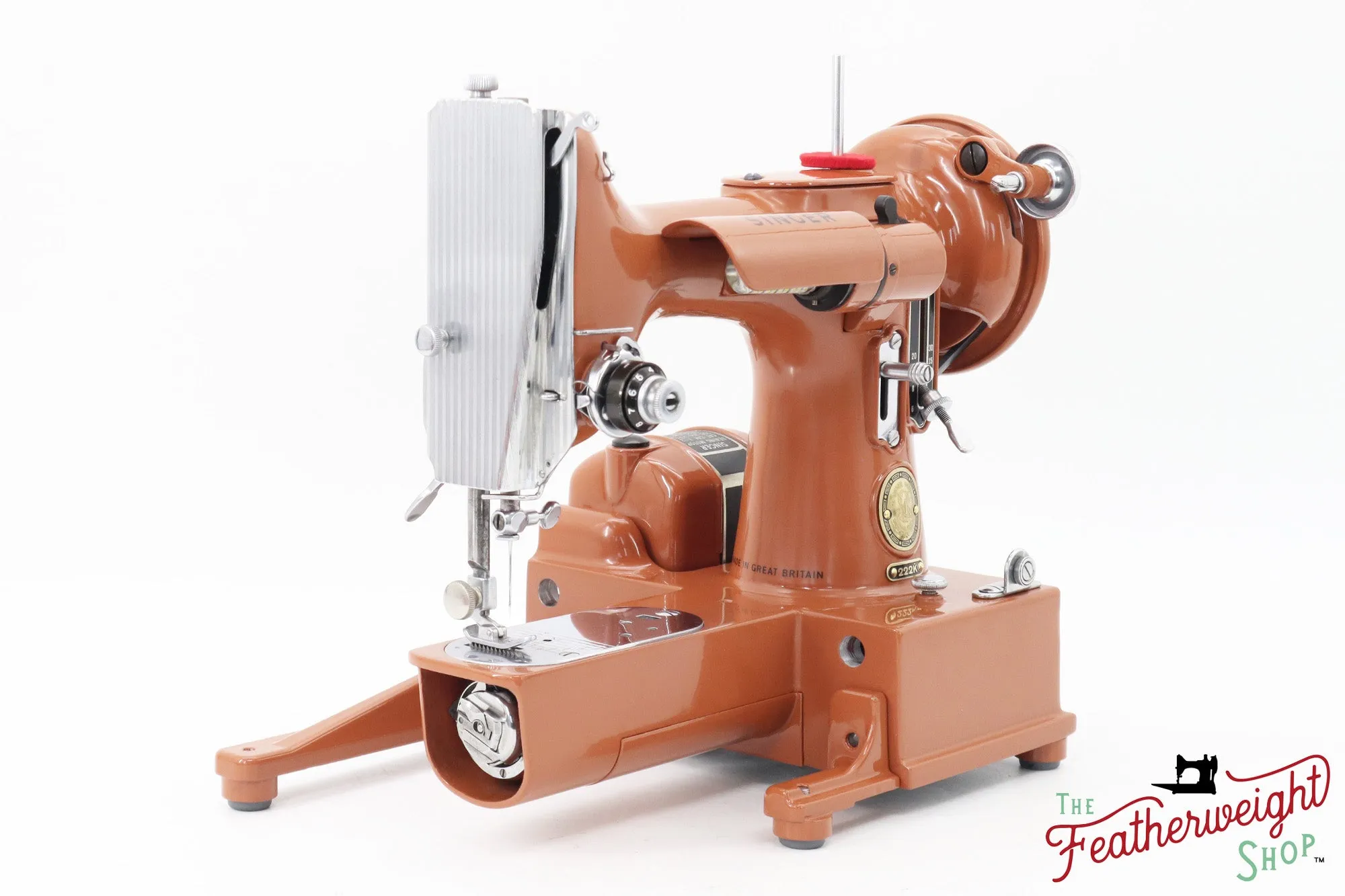 Singer Featherweight 222K - EJ6184** - Fully Restored in Pumpkin Spice